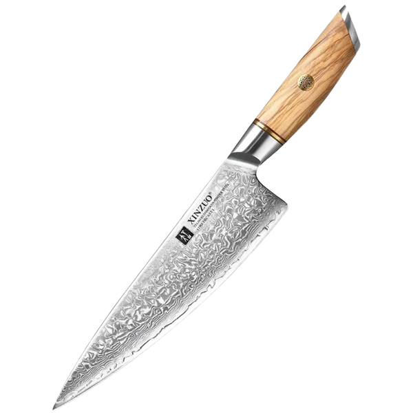 Šéfkuchařský nůž XinZuo Lan B37CS | 21 cm | Nerezová ocel