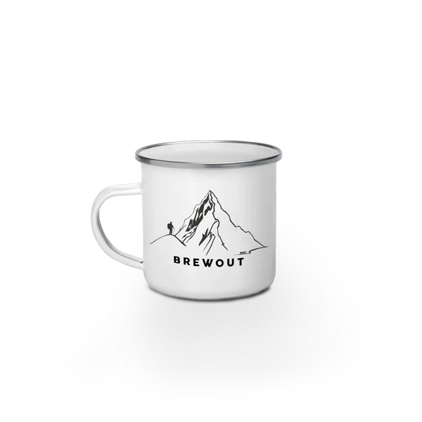 Brewout Enamel Mug 350ml