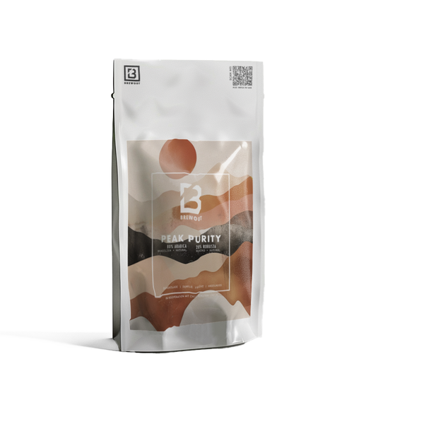 Brewout Peak Purity Specialty Espresso | 80% Arabica - 20% Robusta