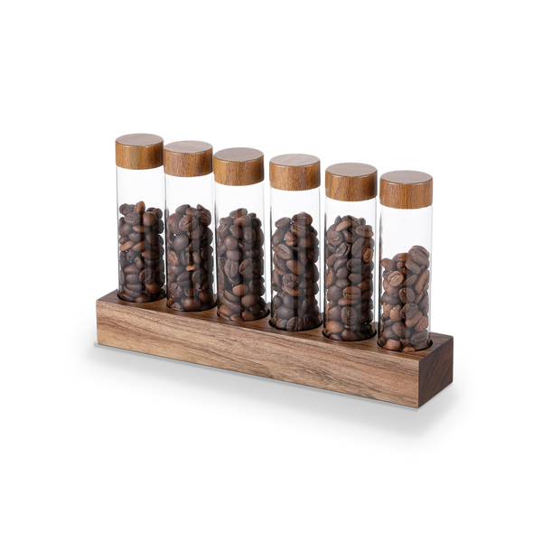 Brewout Single Dosing Bean Container 6 Pack Storage Tubes